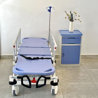 Blu idraulico del carrello della barella dell'ambulanza per l'ospedale medico