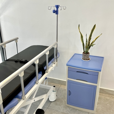 Blu idraulico del carrello della barella dell'ambulanza per l'ospedale medico