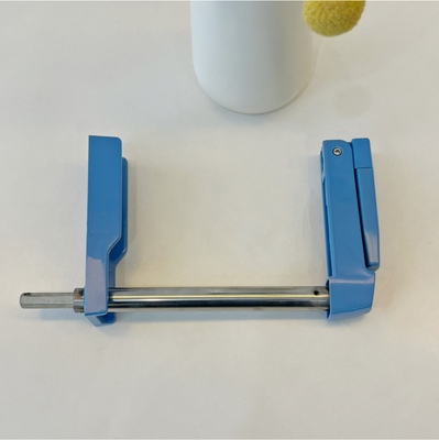 Manovella del letto di ospedale dell'ABS per il blu manuale di colore del letto di ospedale