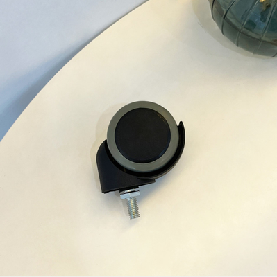 2 pollici Ospedale Casters Nero accessori speciali Materiale PU