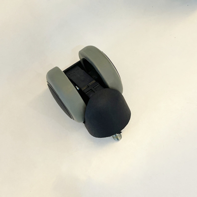 2 pollici Ospedale Casters Nero accessori speciali Materiale PU