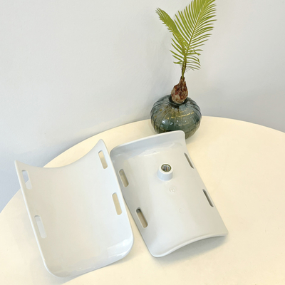 Colore bianco del supporto materiale della gamba dell'ABS per la Tabella del letto di ginecologia per gli ospedali