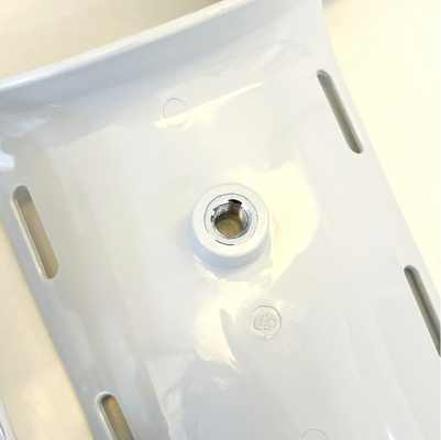 Colore bianco del supporto materiale della gamba dell'ABS per la Tabella del letto di ginecologia per gli ospedali