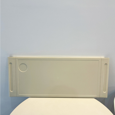 Tabella facile del vassoio del lato del letto dell'ospedale di operazione, bene durevole dell'ABS sopra la Tabella del vassoio del letto