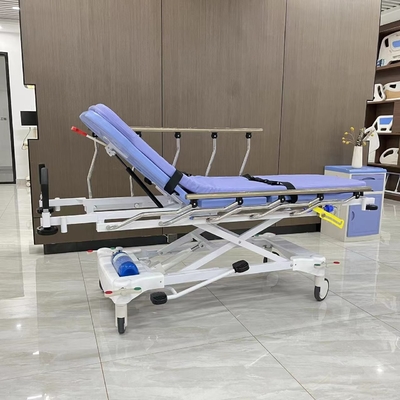 In acciaio inossidabile pompa idraulica carrello porta-piatti per pazienti mobili ospedalieri
