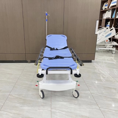 In acciaio inossidabile pompa idraulica carrello porta-piatti per pazienti mobili ospedalieri