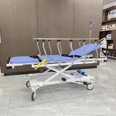 In acciaio inossidabile pompa idraulica carrello porta-piatti per pazienti mobili ospedalieri