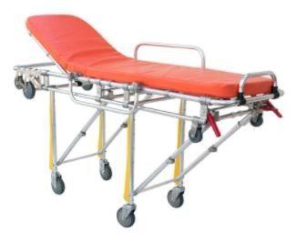 Carrello regolabile della barella di emergenza di salvataggio, barella medica dell'ospedale