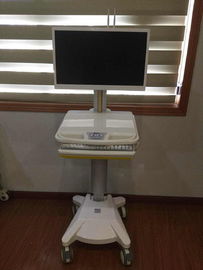 Carretto tutto compreso materiale medico della lega di alluminio del carrello del computer