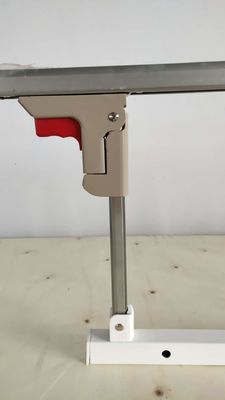 Sei guardie Rails Collapsible del letto di ospedale della battagliola della lega di alluminio di Palo