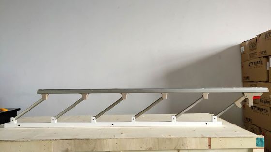 Sei guardie Rails Collapsible del letto di ospedale della battagliola della lega di alluminio di Palo