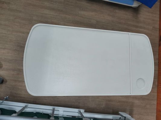 Tavolo da pranzo di plastica 90X34.5cm sopra il piano d'appoggio del letto sopra la Tabella dell'ospedale del letto