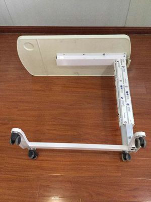 Primavera di gas di plastica del piatto del comodino della mobilia dell'ospedale regolabile