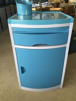 Governo medico del lato del letto dell'ABS dell'ospedale della mobilia 50X50X80Cm con i cassetti