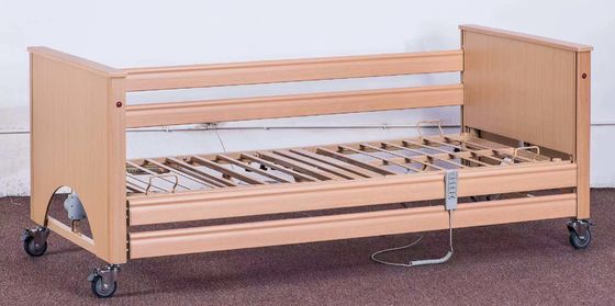 Letto di cura paziente di cure domiciliari di legno elettriche di cinque funzioni dell'ospedale