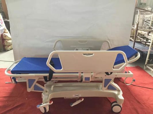 Carrello della barella di emergenza di trasferimento del paziente ricoverato del carrello di trasporto delle battagliole dei pp