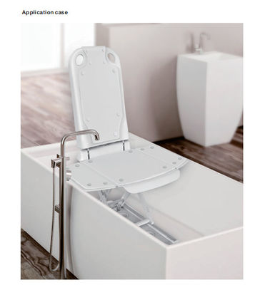 Scivolo di Seat di bagno della famiglia del bagno regolabile elettrico della sedia anti bianco