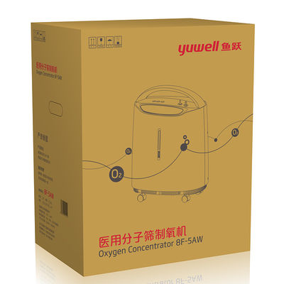 Il concentratore medico dell'ossigeno di marca 5L di Yuwell scorre macchina del generatore dell'ossigeno di 93%