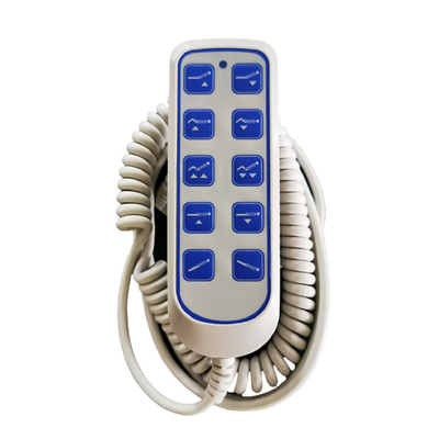 Gruppo di regolazione telecomandato dell'azionatore della sostituzione del letto di ospedale dell'ABS