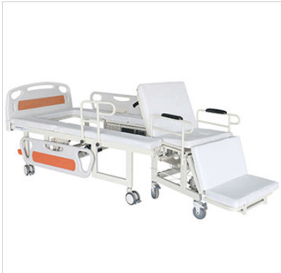 Letto di cura elettrico domestico con bianco staccabile della sedia a rotelle della bacinella