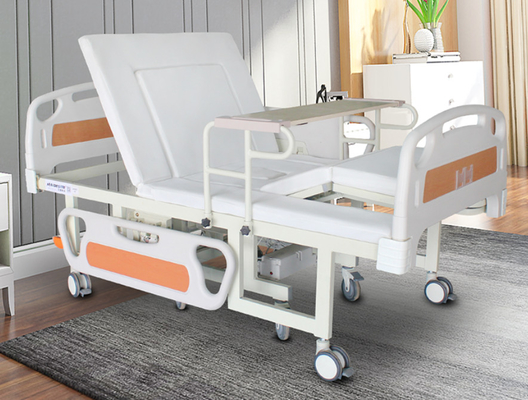 Letto di cura elettrico domestico con bianco staccabile della sedia a rotelle della bacinella