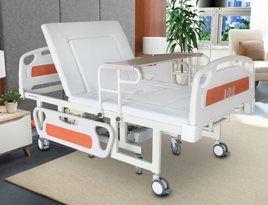 Letto di cura elettrico domestico con bianco staccabile della sedia a rotelle della bacinella