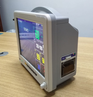 Apparecchio medico portatile per la casa tutto di ECG in un materiale bianchiccio dell'ABS del rivelatore