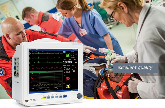 Apparecchio medico portatile per la casa tutto di ECG in un materiale bianchiccio dell'ABS del rivelatore