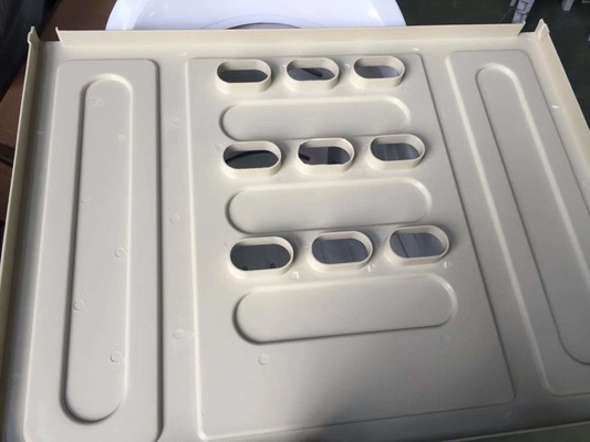 Bordo medico bianco del letto di rettangolo per l'ospedale usato per il letto di ospedale