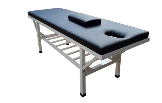 Letto minimalista dell'esame per assistenza medica manuale di uso dell'ospedale