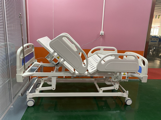 ICU Ward Room Electric Hospital Beds blu e bianco