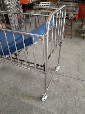 Letto di ospedale infantile materiale di acciaio inossidabile medico