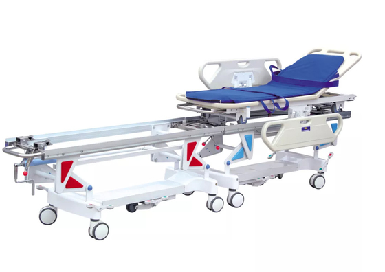 Regolabile idraulico del carrello della barella di emergenza dell'ABS dell'ospedale per il trasferimento paziente