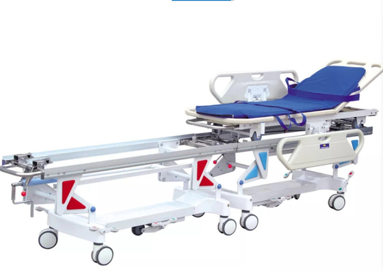 Regolabile idraulico del carrello della barella di emergenza dell'ABS dell'ospedale per il trasferimento paziente