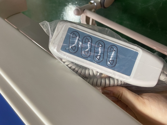 Letto medico del letto elettrico a tre funzioni bianco per il reparto di ospedale