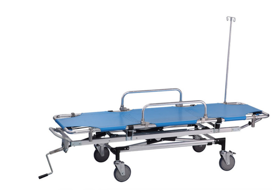 Il materiale della lega di alluminio può sollevare l'automobile della barella di emergenza dell'ospedale