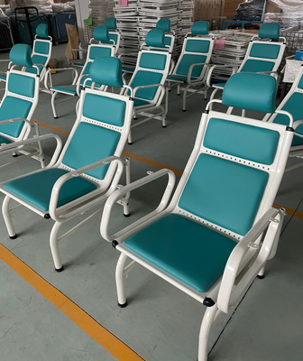 Posto unico di lusso con la sedia regolabile di infusione dell'ospedale dello schienale del poggiacapo