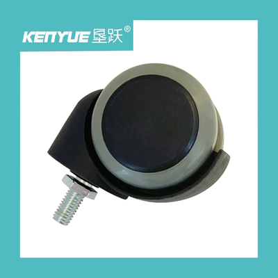 2 pollici Ospedale Casters Nero accessori speciali Materiale PU