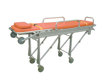 Carrello pieghevole mobile della barella dell'ospedale, carrello paziente di trasferimento di caricamento automatico di alluminio