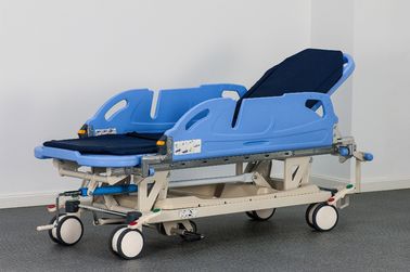 Carrello paziente girante integrato idraulico di trasferimento delle battagliole della guardavia