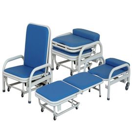 Sedia accompagnante pieghevole medica dell'ospedale