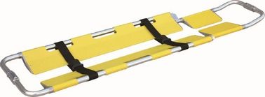 Bordo portatile della spina dorsale dell'ospedale delle barelle pieghevoli di colore giallo con la cinghia