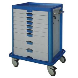 Carretto medico del carrello del CE/iso, strumento del carretto di arresto dell'ospedale di funzione dell'attrezzatura
