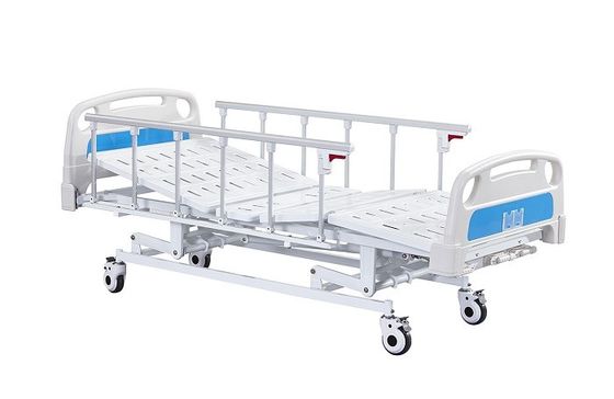Letto di ospedale manuale storto di iso 680mm del CE delle macchine per colata continua 3 multifunzionali lussuosi