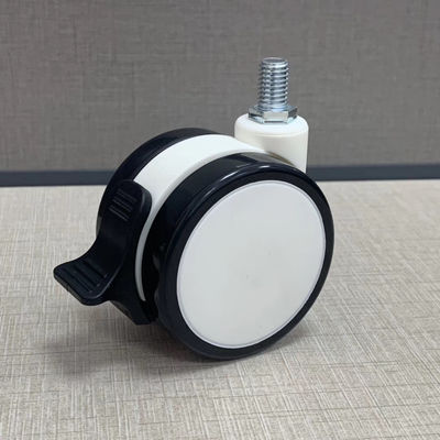 macchine per colata continua mediche della ruota di 3/4/5Inch TPR delle macchine per colata continua gemellate mute di plastica dell'ospedale